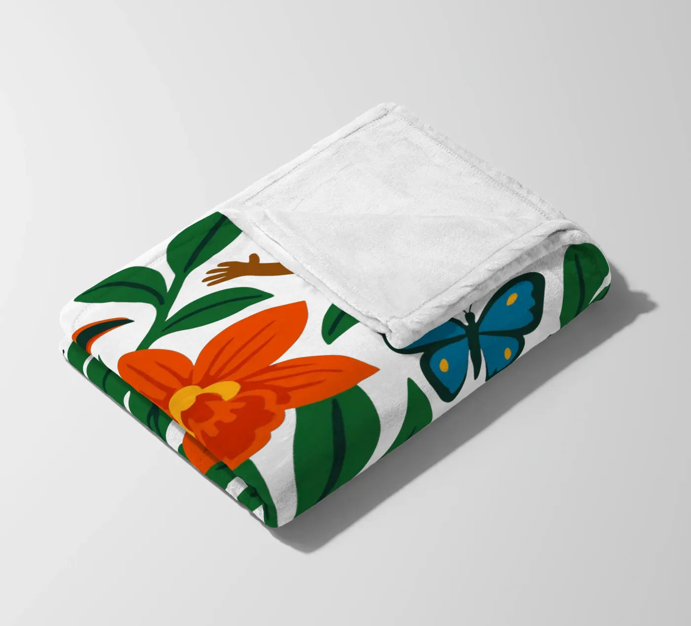 Three Monkeys fleecedeken van My Home Private Design