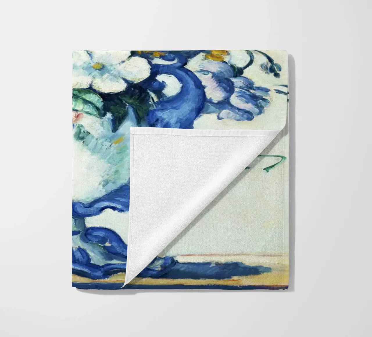 Vaso rococò (1876) di Paul Cézanne telo mare da Venus Art