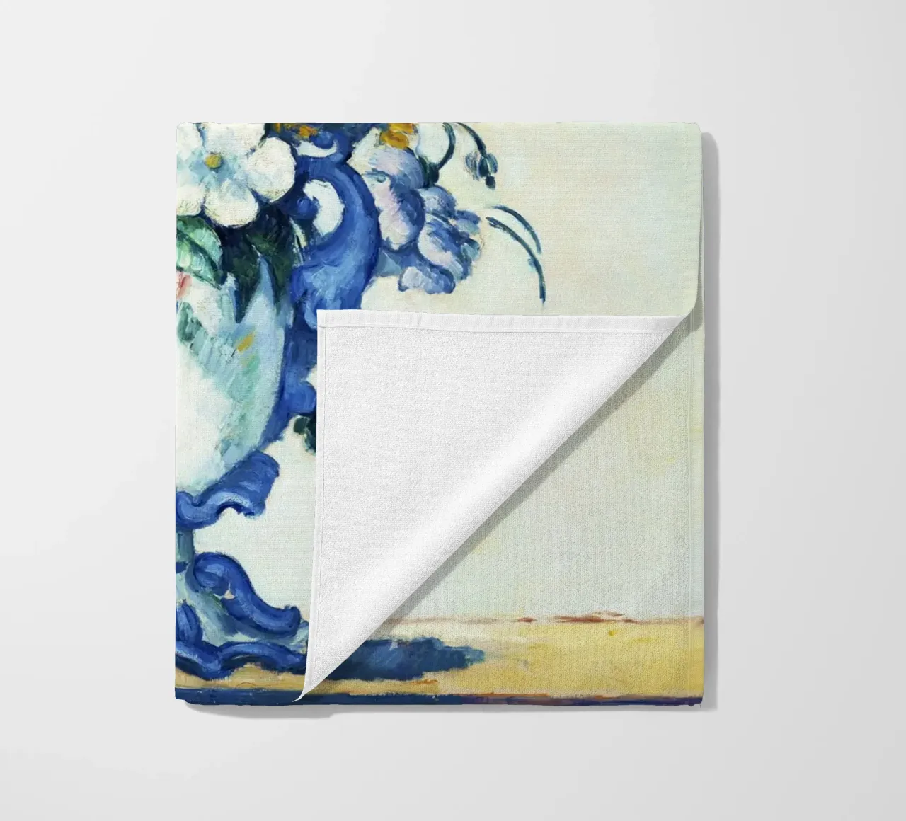 Vaso rococò (1876) di Paul Cézanne telo mare da Venus Art