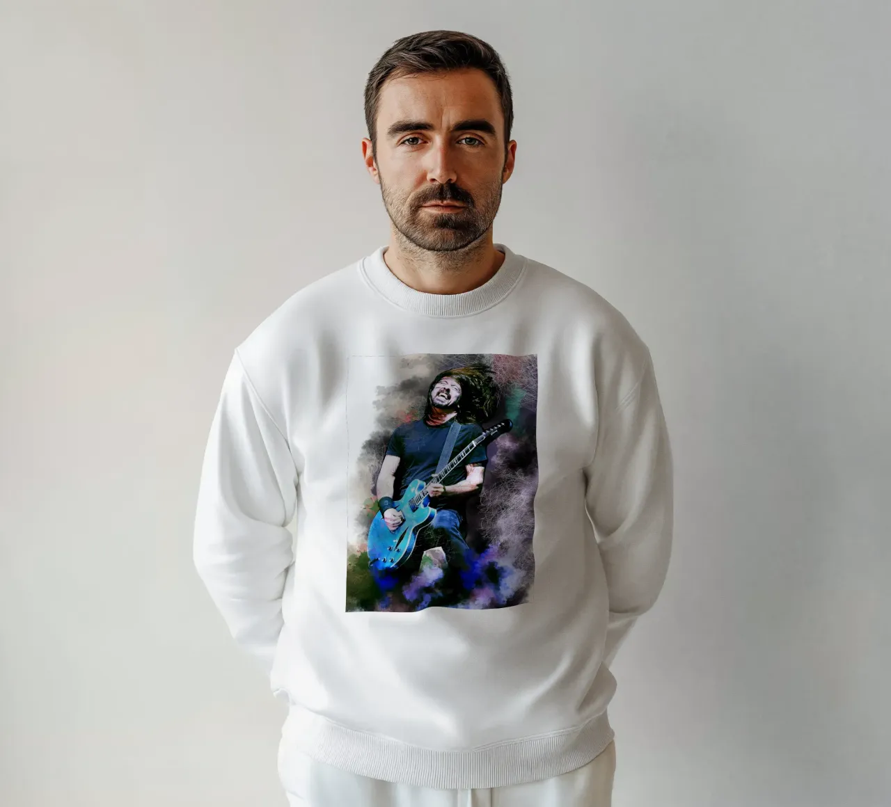 Dave Grohl art felpa da Lembayung art