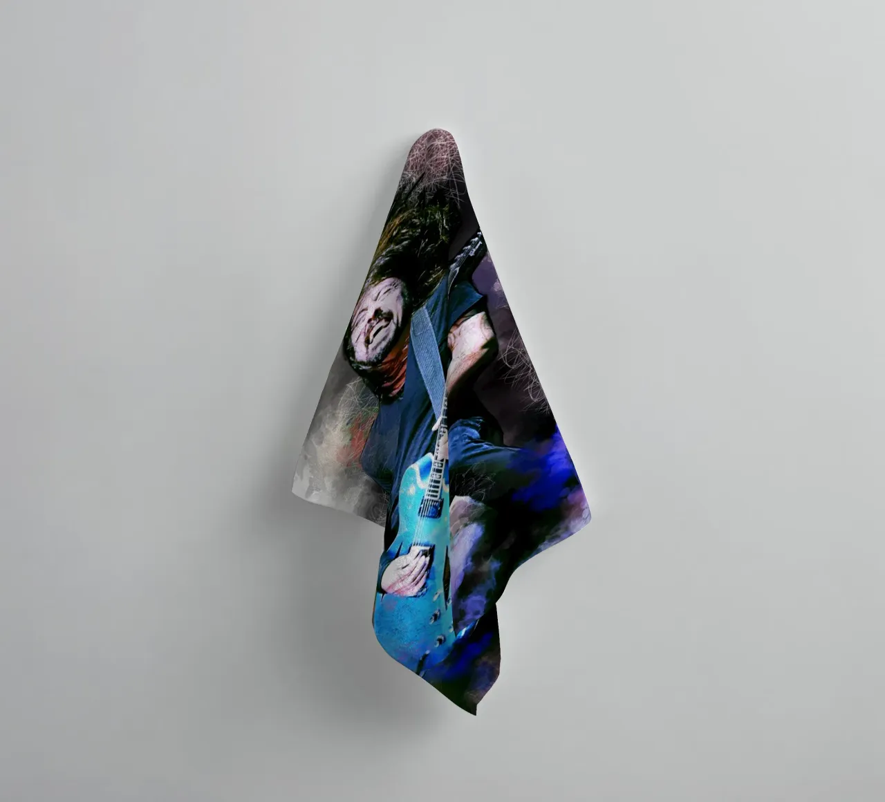 Dave Grohl art asciugamano da bagno da Lembayung art
