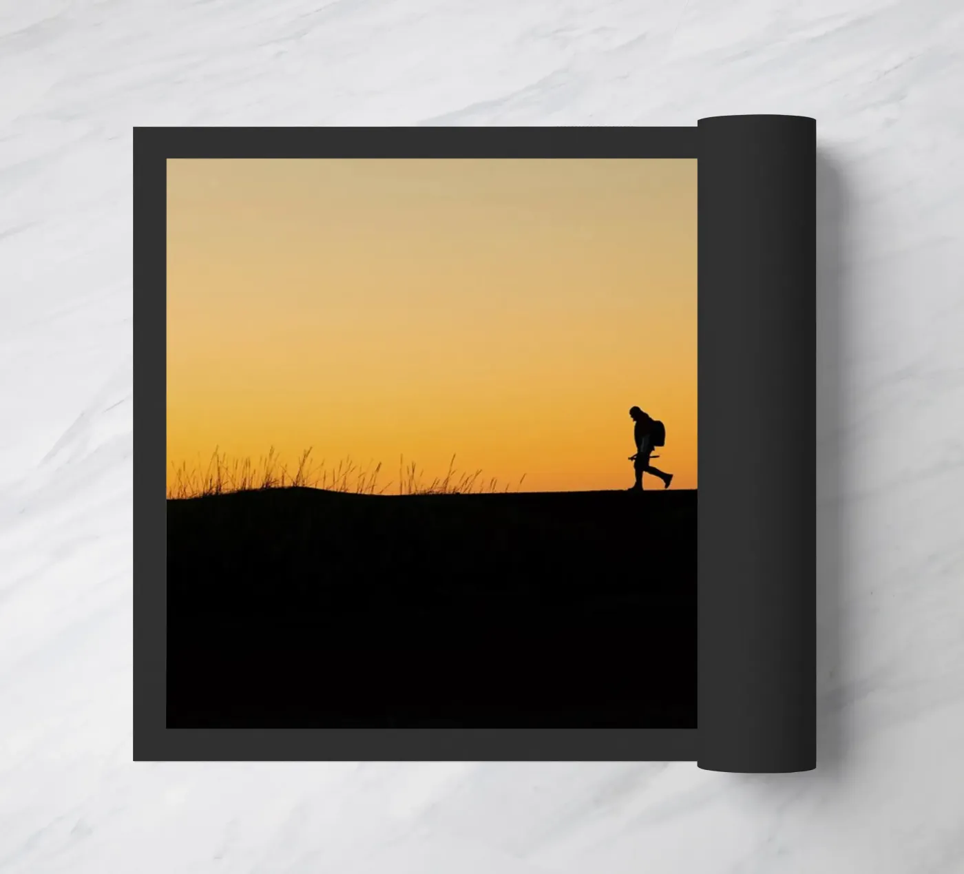 sunset sky doormat by Earthly Visions