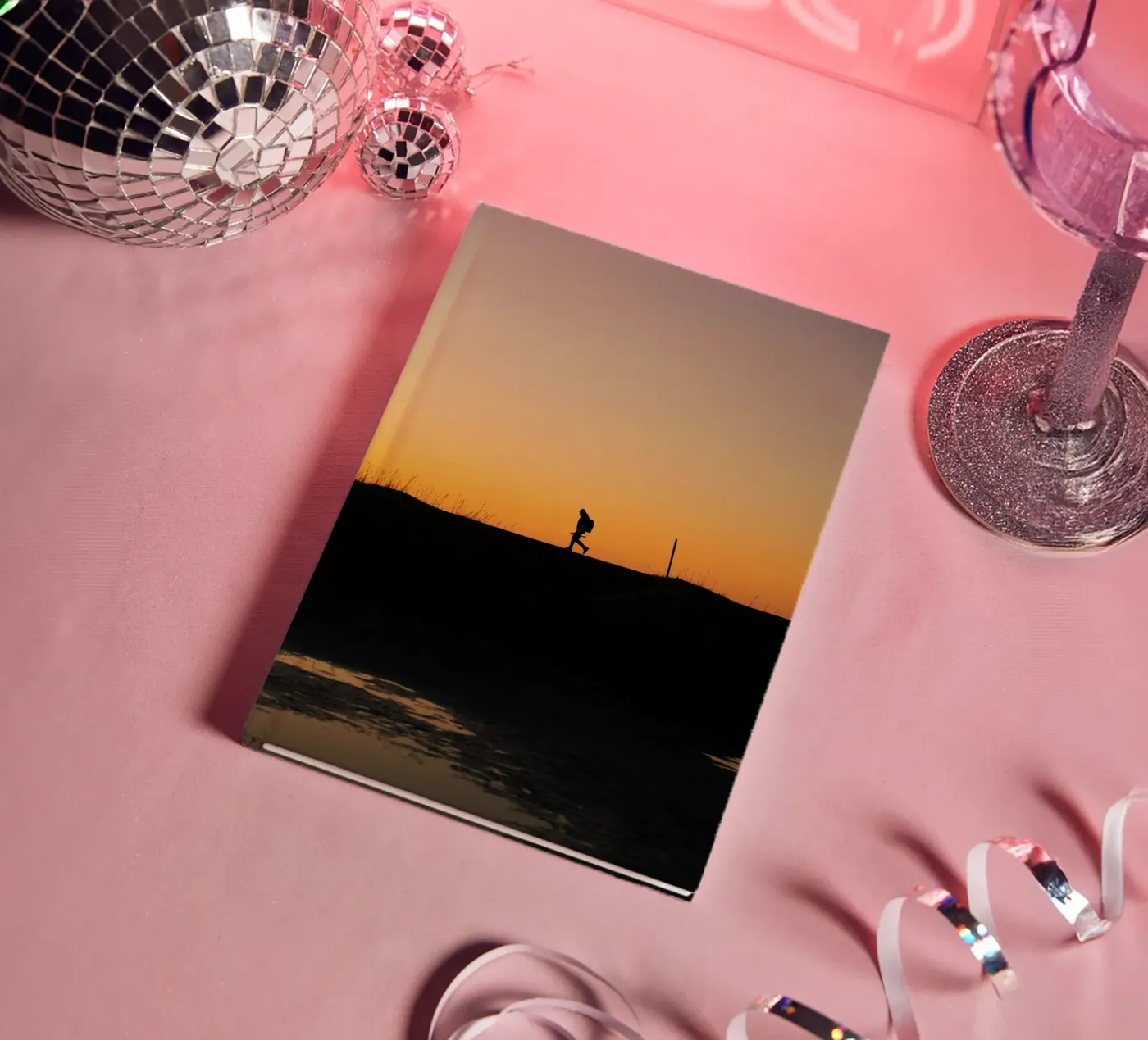 sunset sky notebook by Earthly Visions