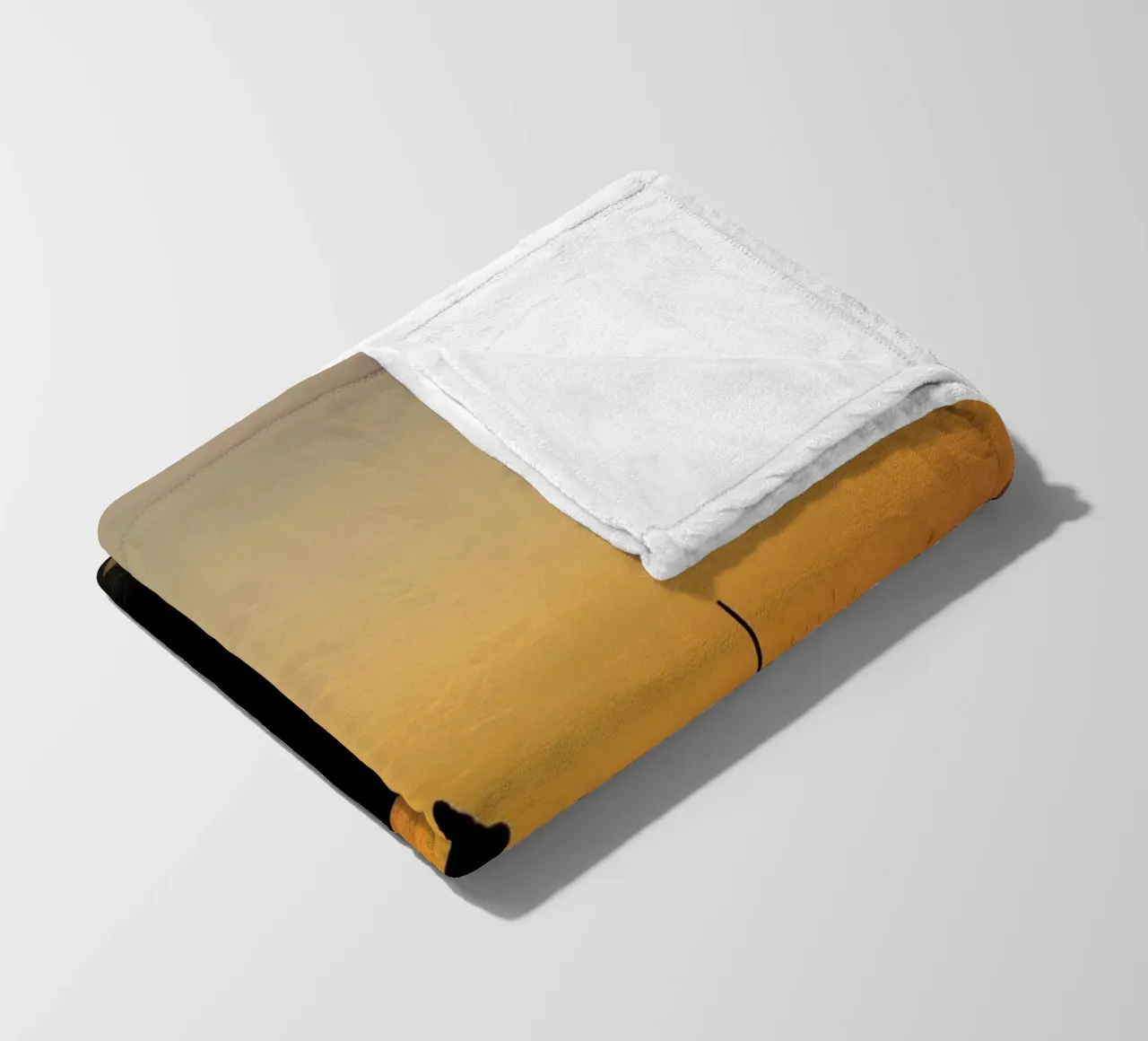 Sonnenuntergangshimmel Fleecedecke von Earthly Visions