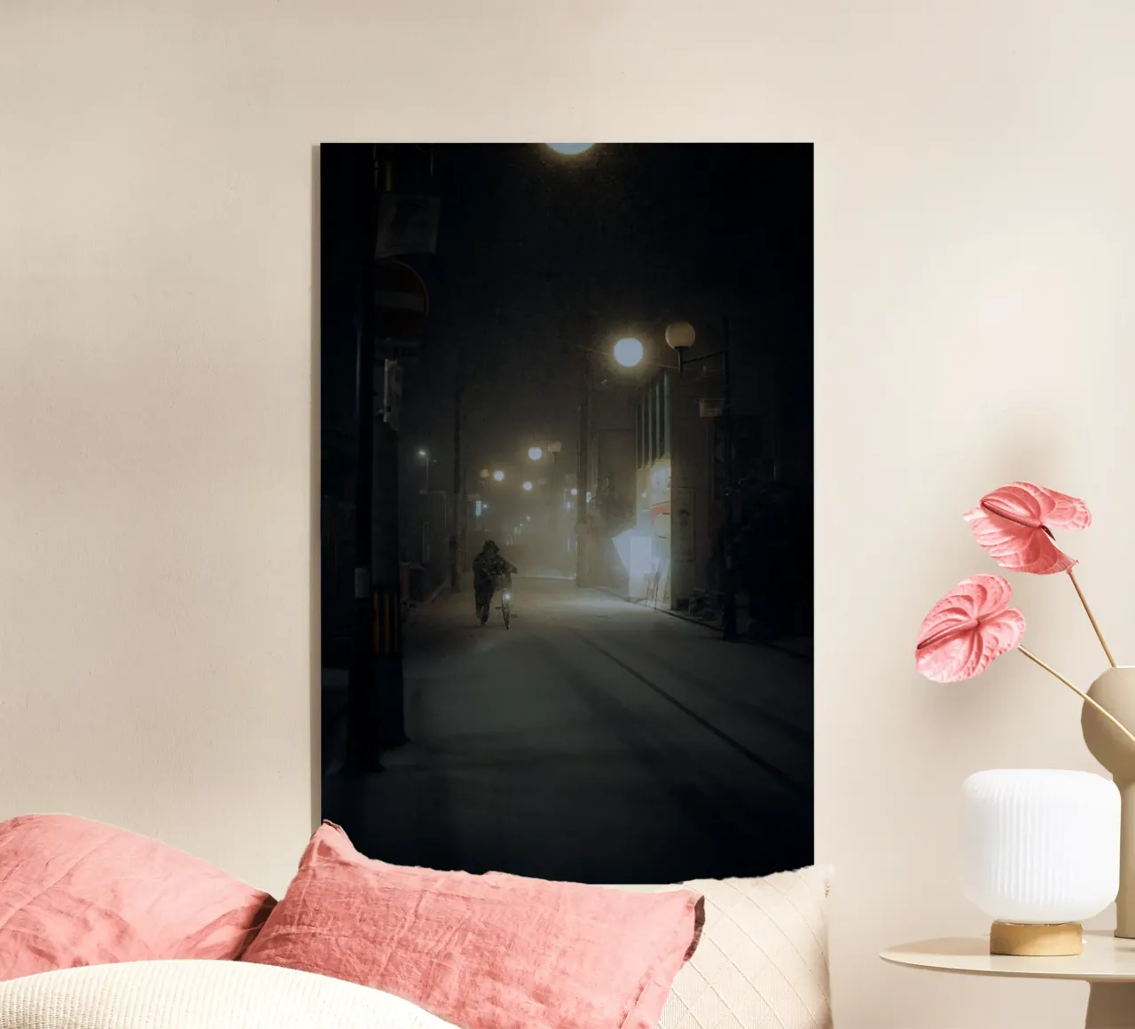 strada notturna plexiglass da Earthly Visions