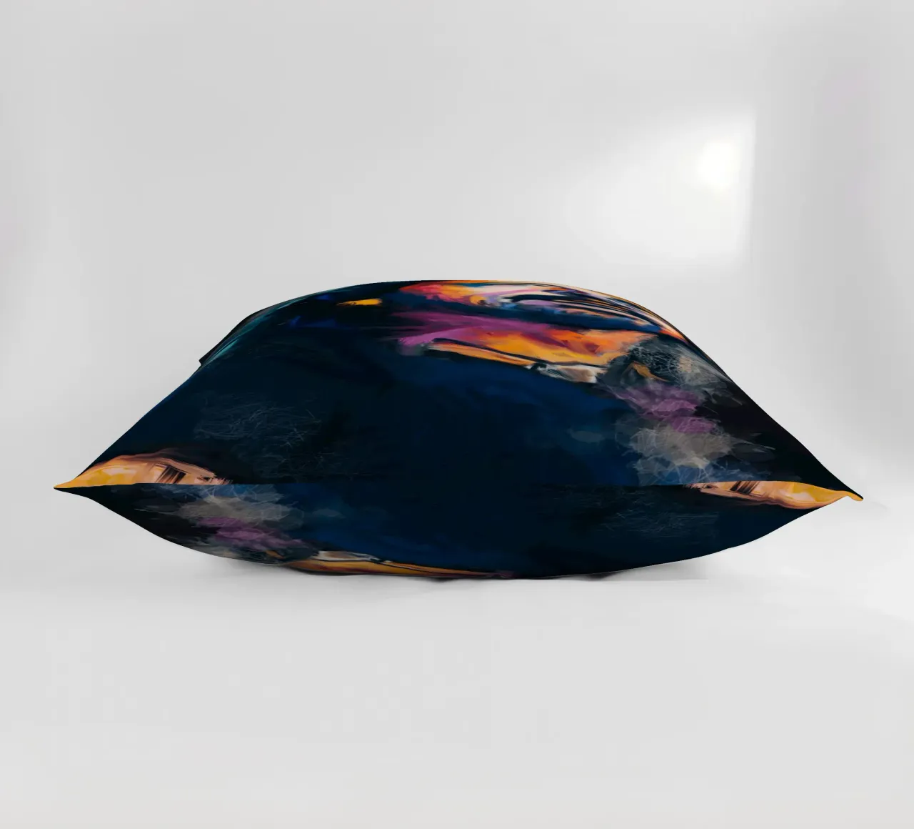 Dave Grohl abstract colorful pop art cuscino da Lembayung art