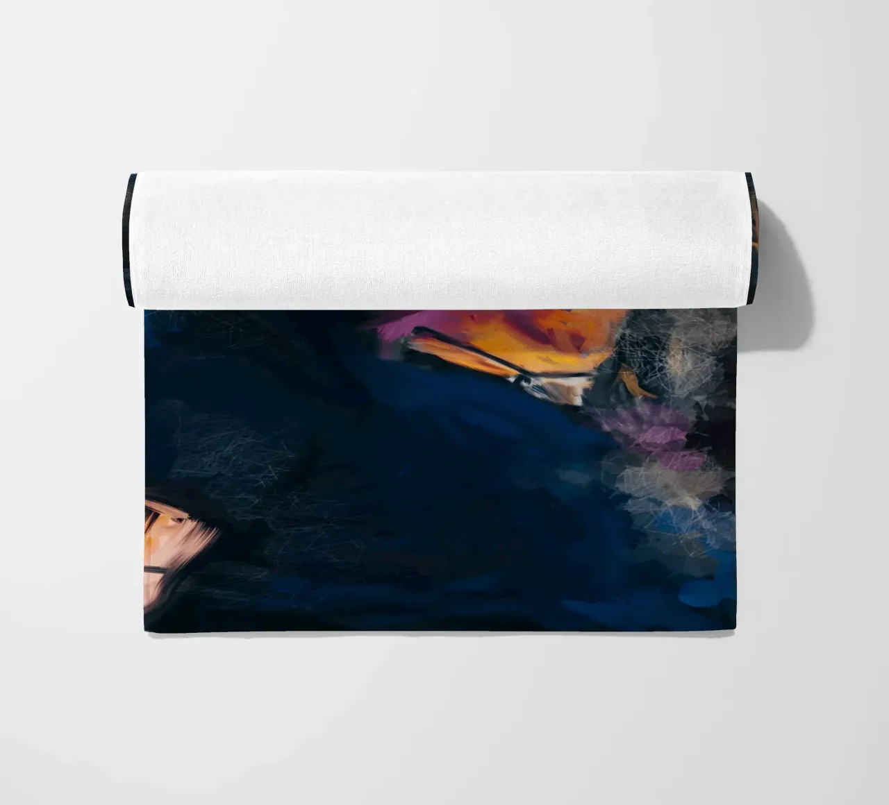 Dave Grohl abstract colorful pop art telo mare da Lembayung art