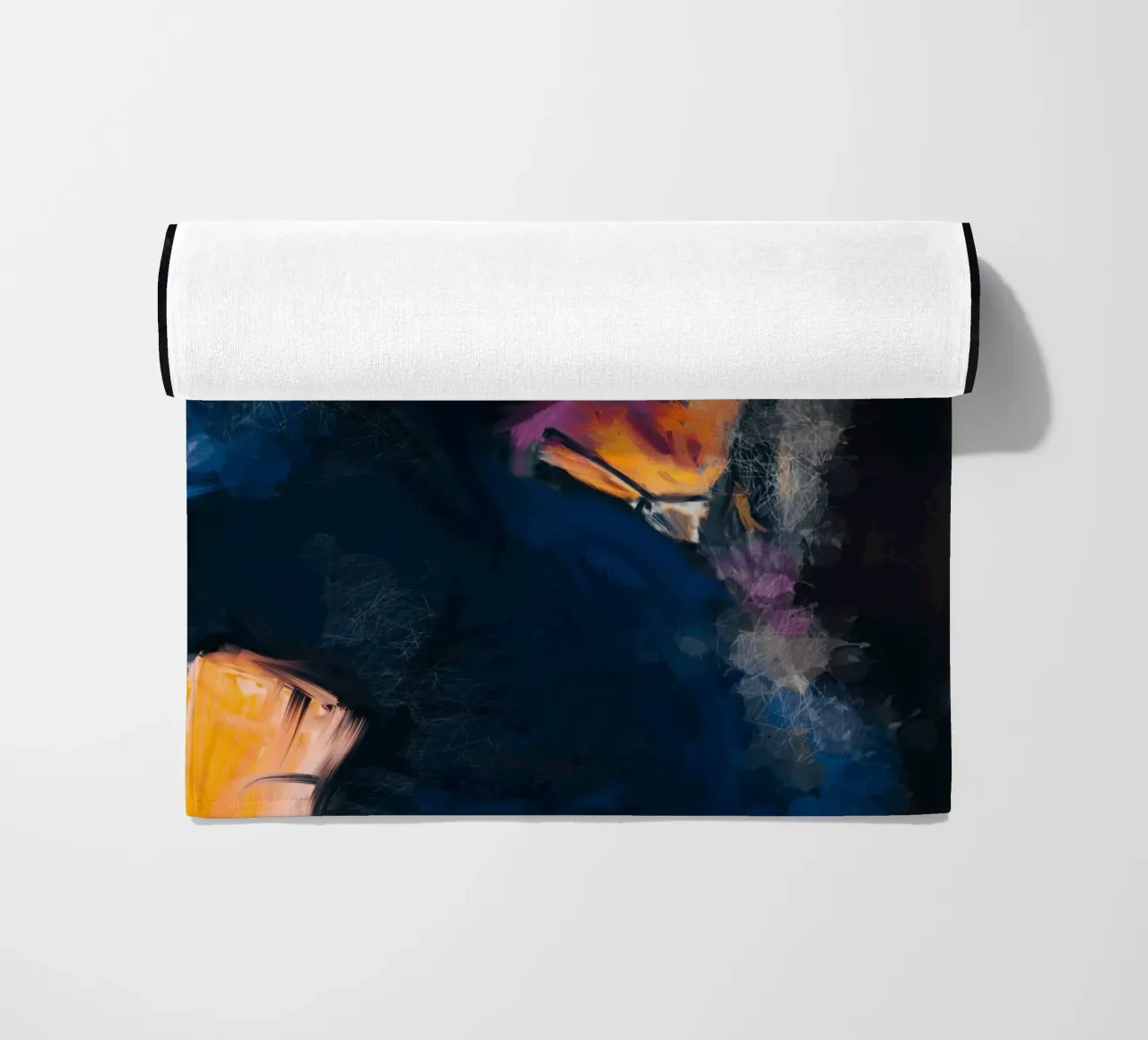 Dave Grohl abstract colorful pop art telo mare da Lembayung art