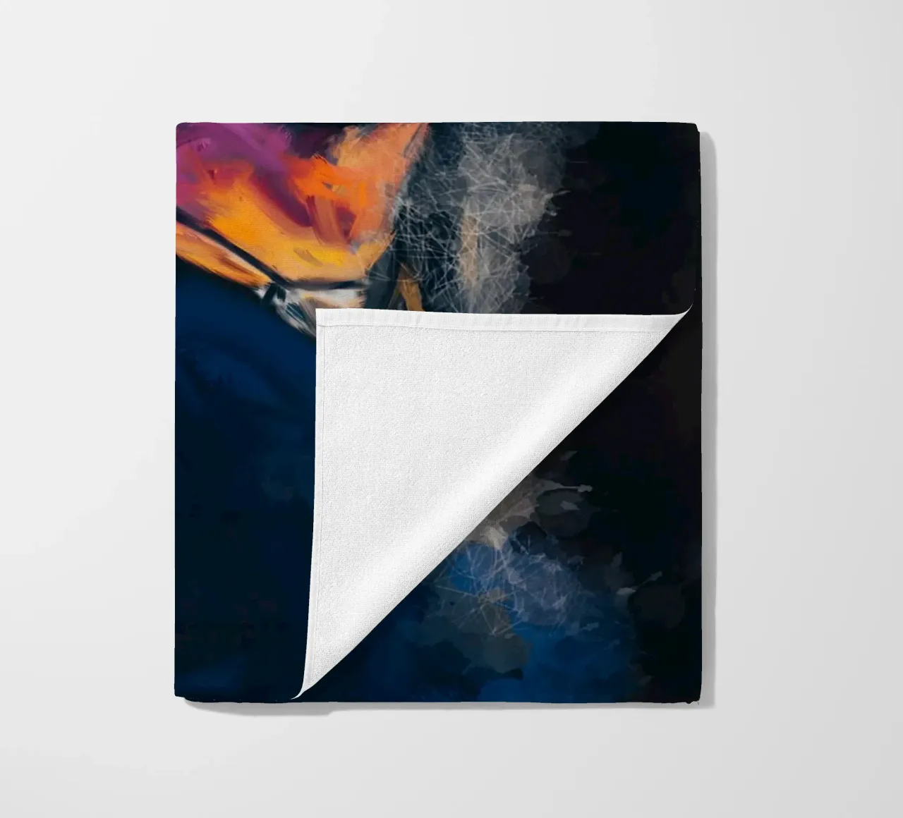 Dave Grohl abstract colorful pop art telo mare da Lembayung art