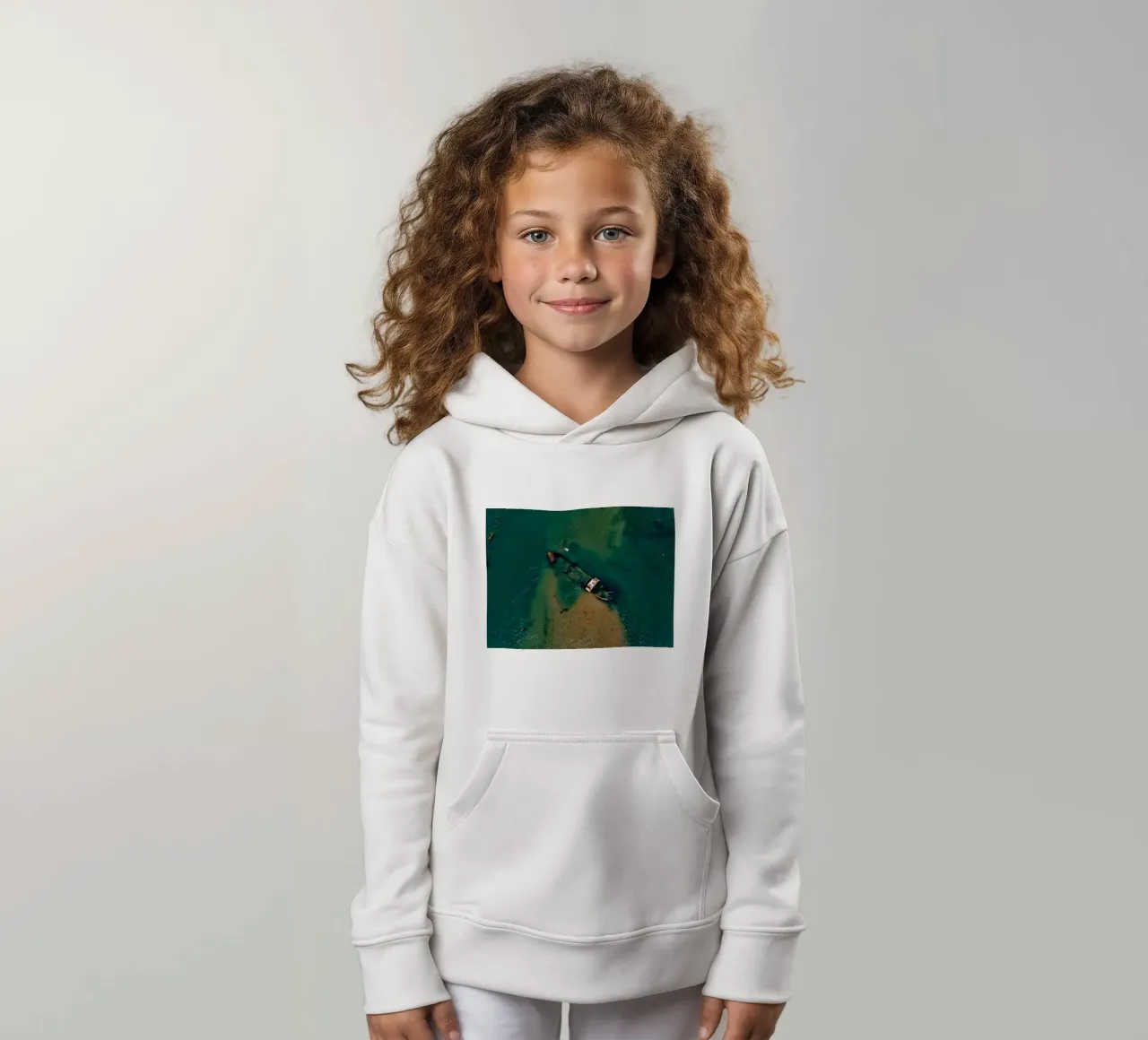 naufragio mare felpa bambino con cappuccio da Earthly Visions