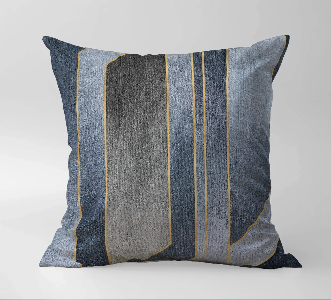 gray rectangular art cuscino da vintageshop