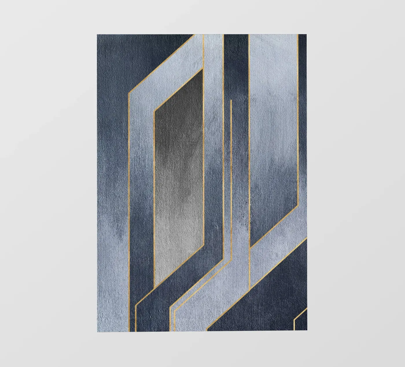 gray rectangular art telo in pvc da vintageshop