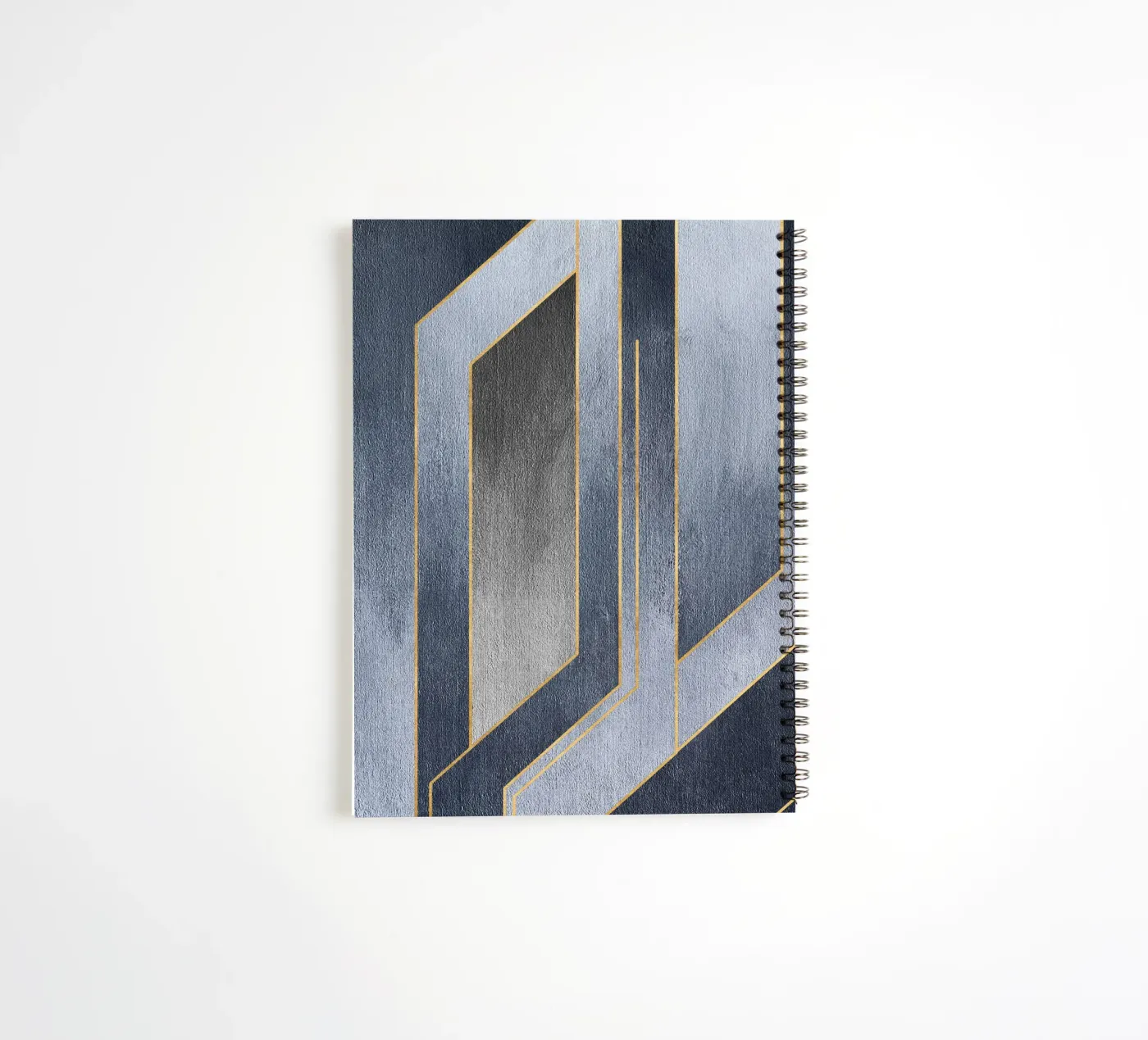 gray rectangular art Ringbuch von vintageshop