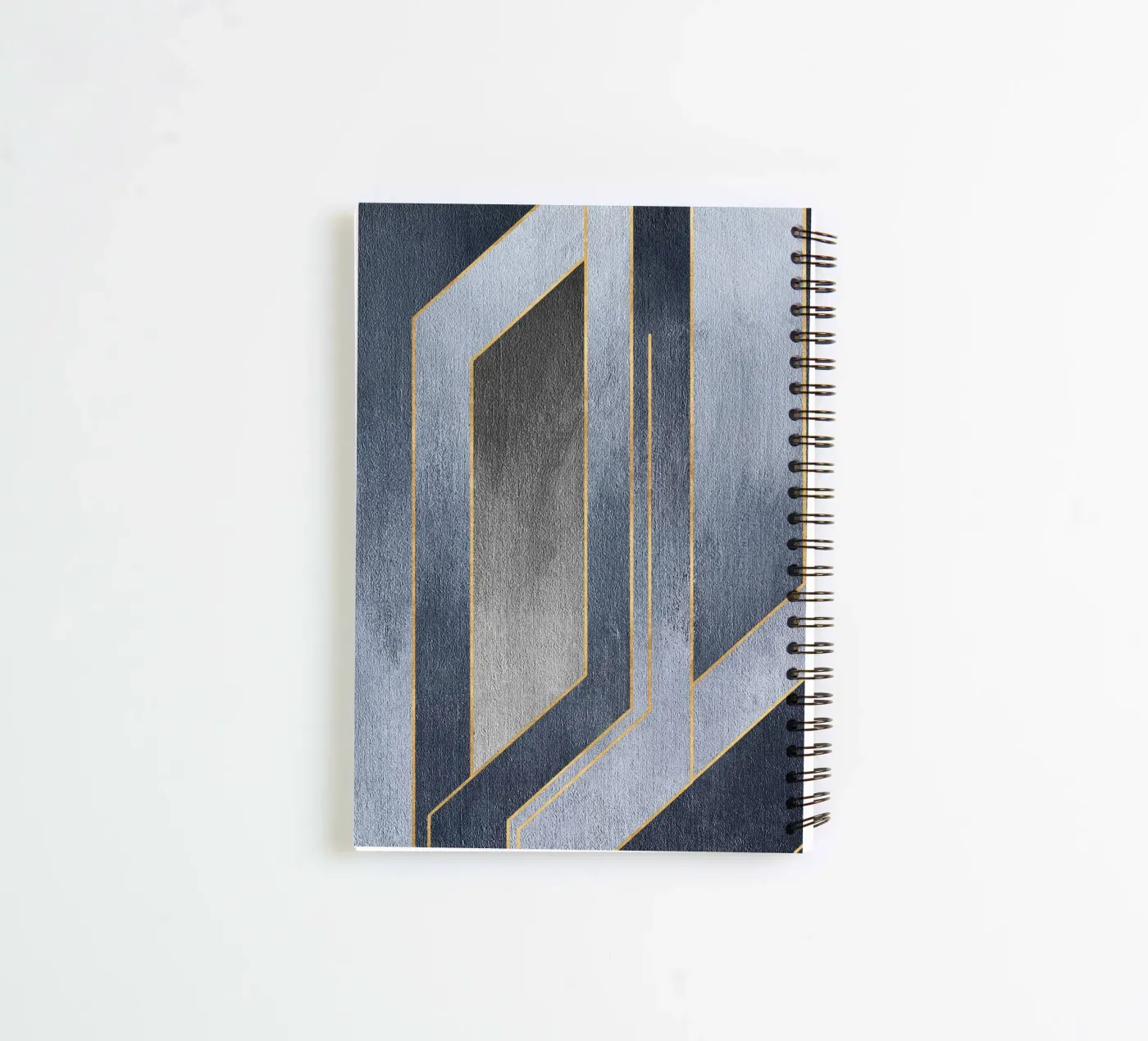 gray rectangular art Ringbuch von vintageshop