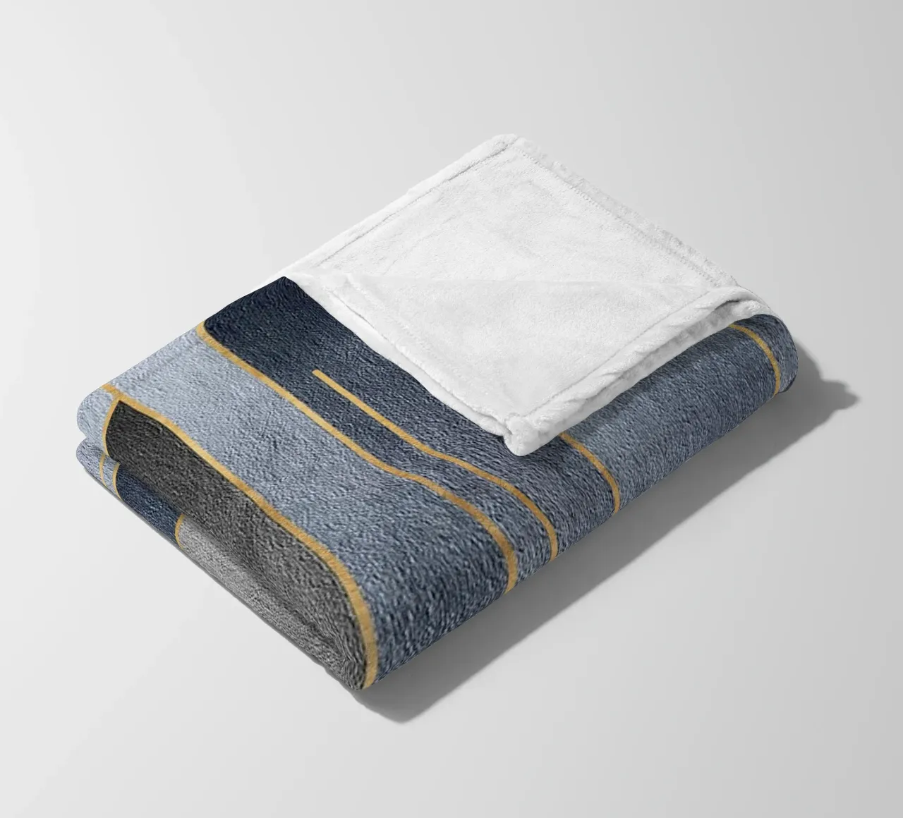 gray rectangular art Fleecedecke von vintageshop