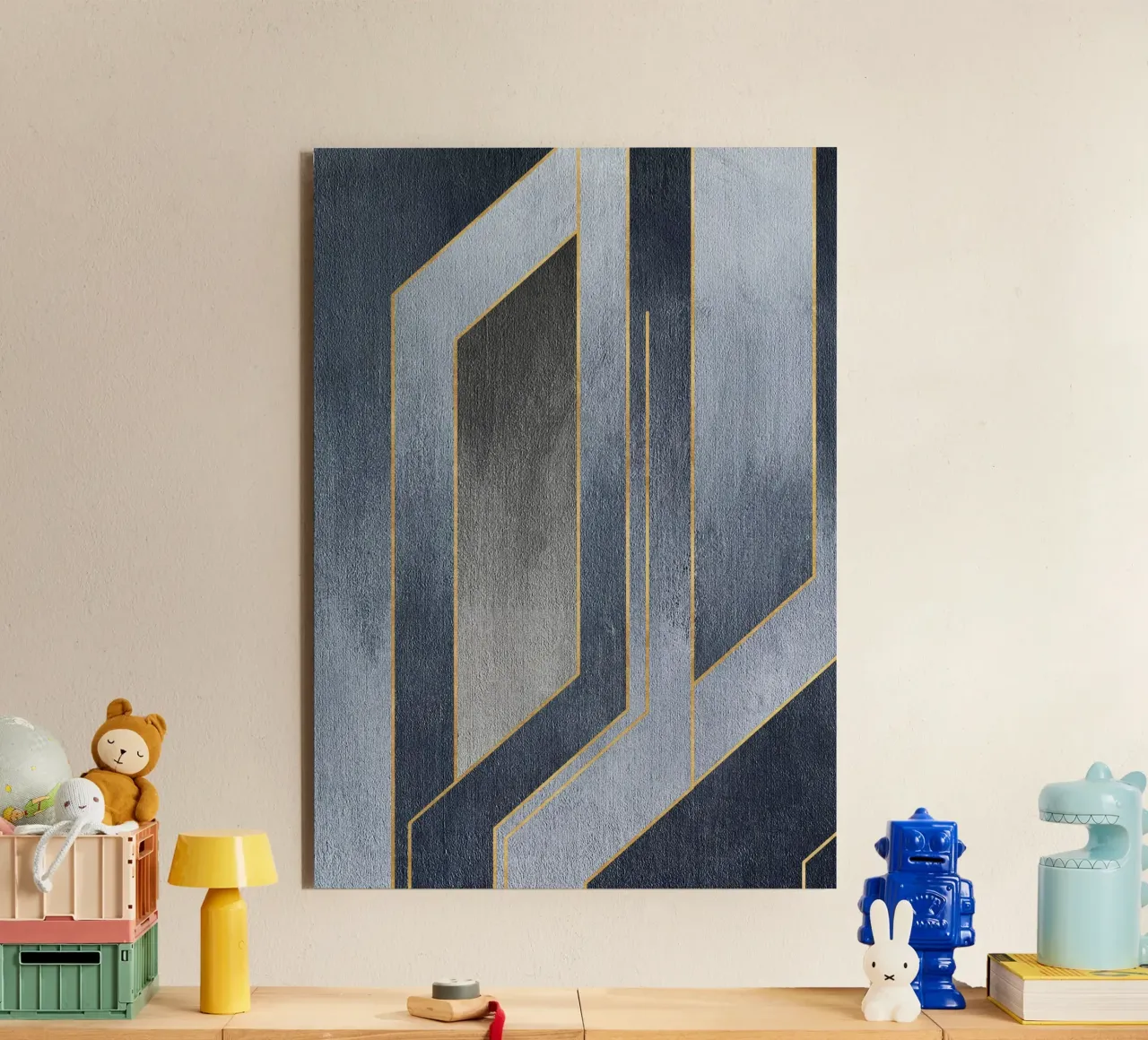 gray rectangular art forex plate by vintageshop