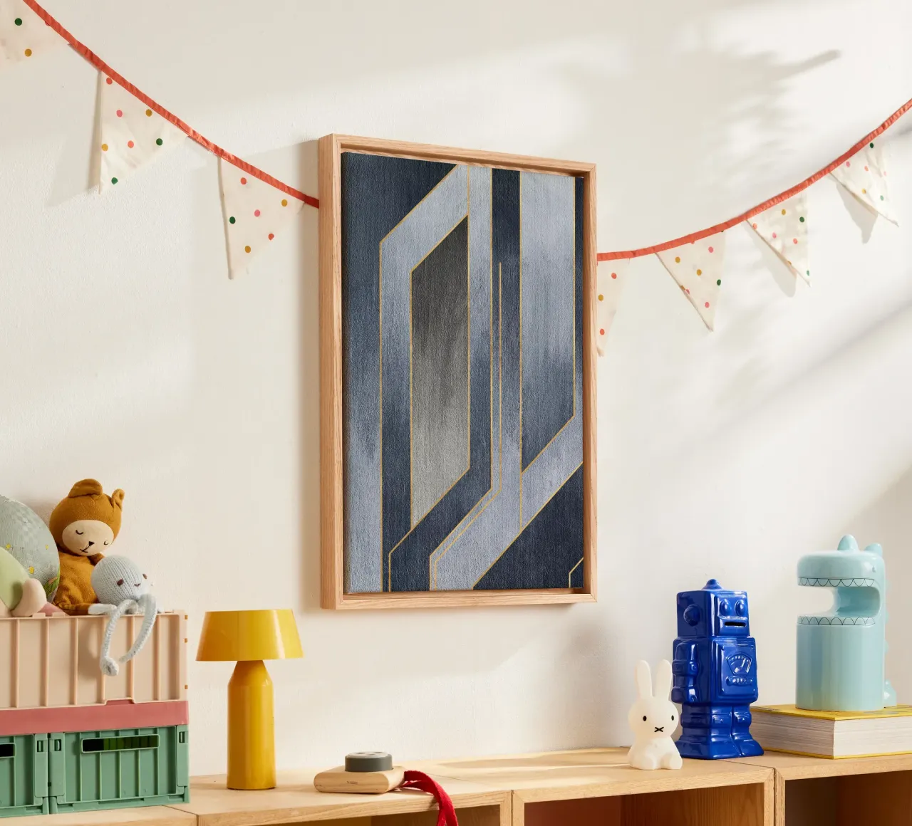 gray rectangular art canvas by vintageshop