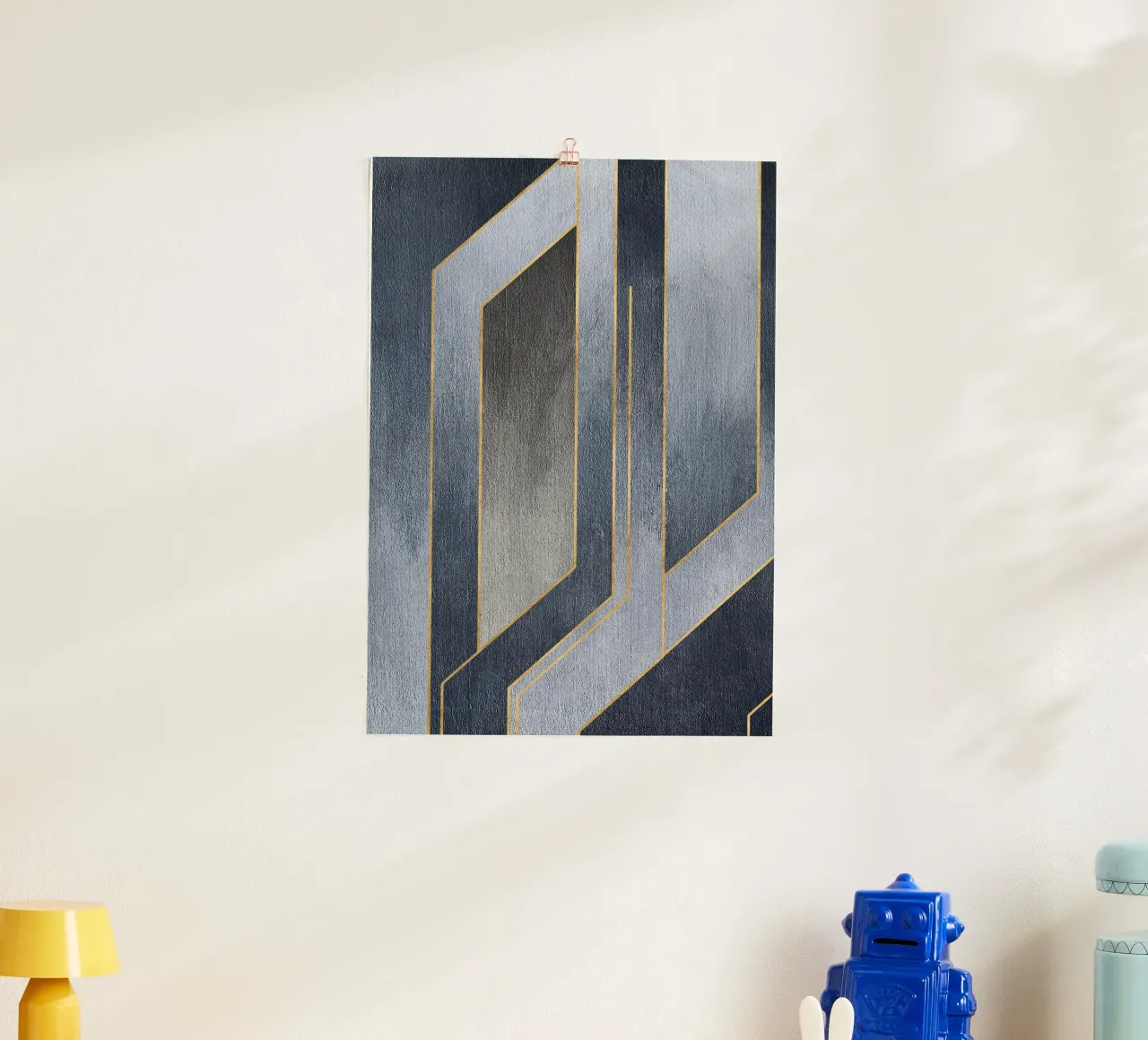 gray rectangular art poster van vintageshop