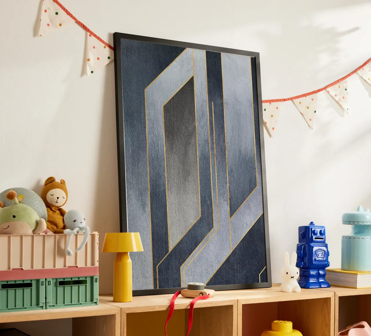 gray rectangular art poster van vintageshop