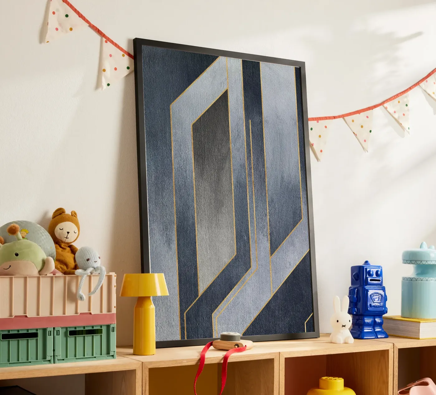 gray rectangular art poster van vintageshop