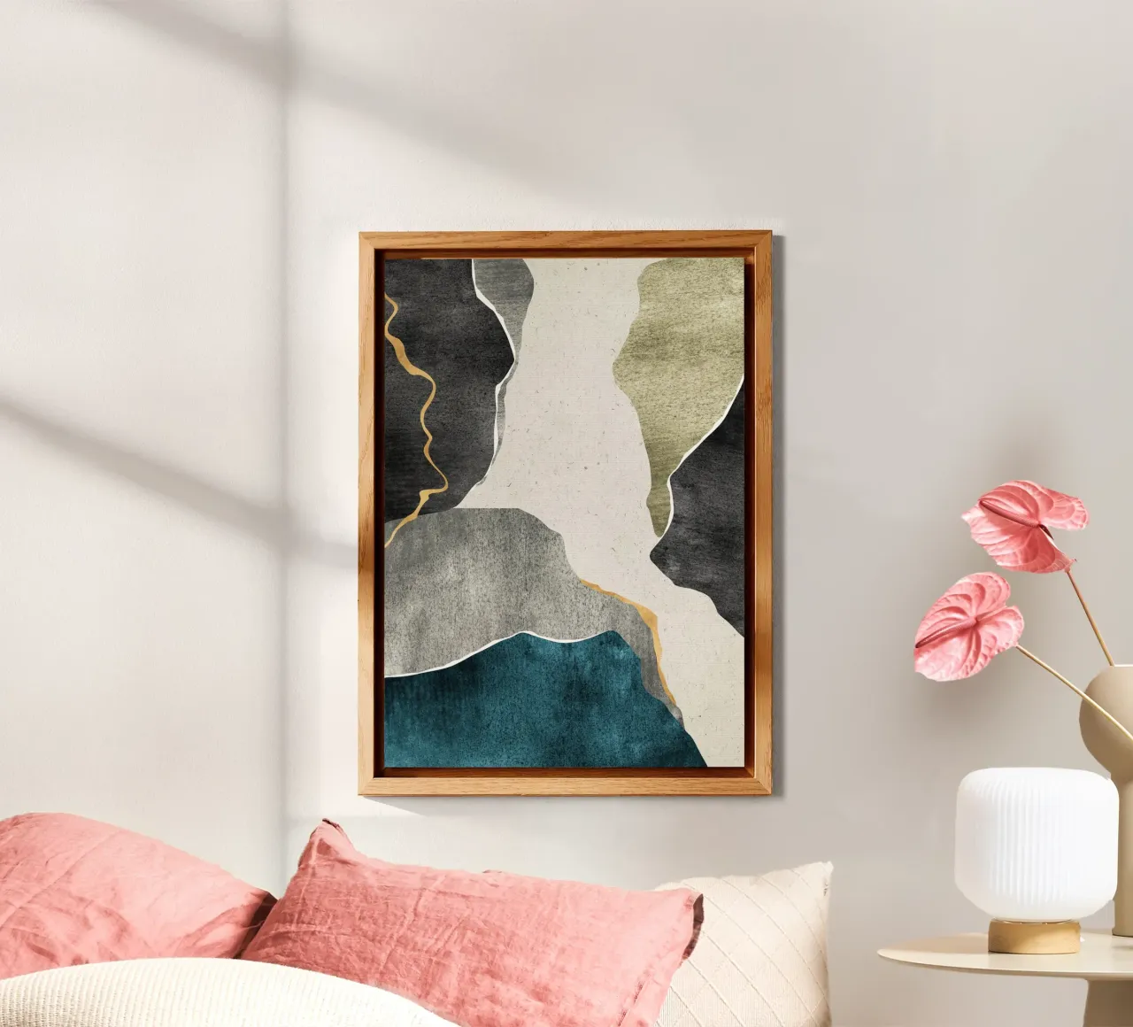 marble effect art alluminio dibond da vintageshop