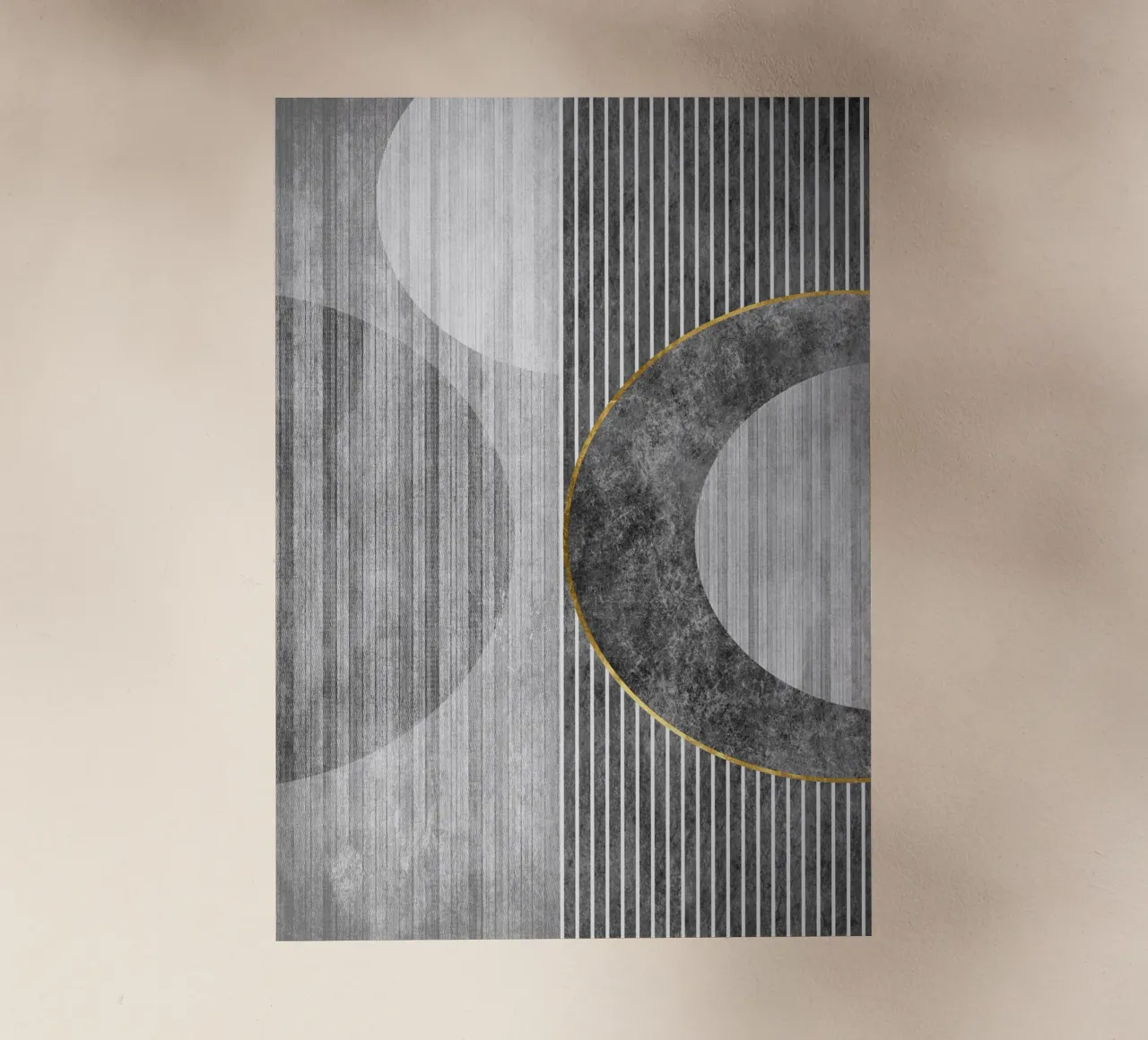 Semicircle and lines pellicola backlit da vintageshop