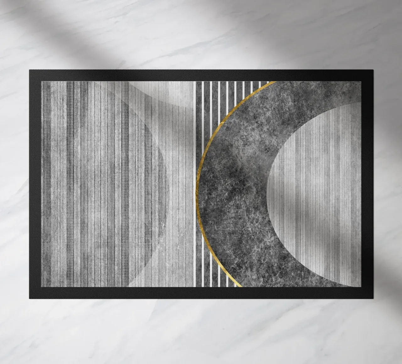 Semicircle and lines zerbino da vintageshop
