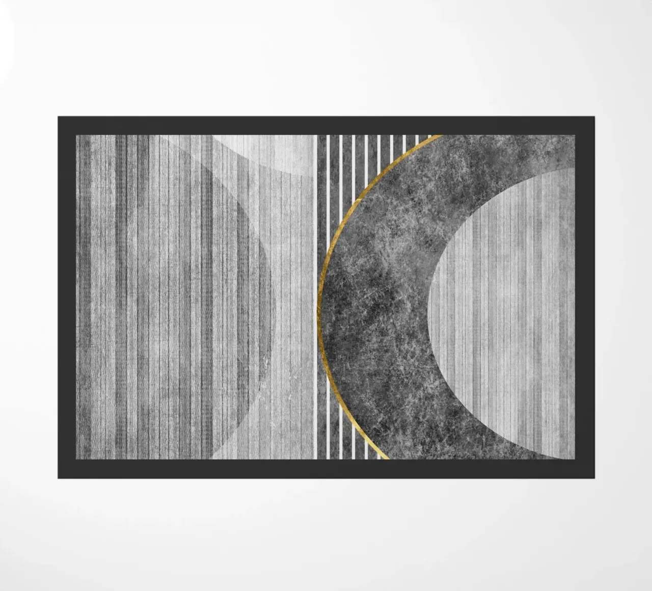 Semicircle and lines zerbino da vintageshop