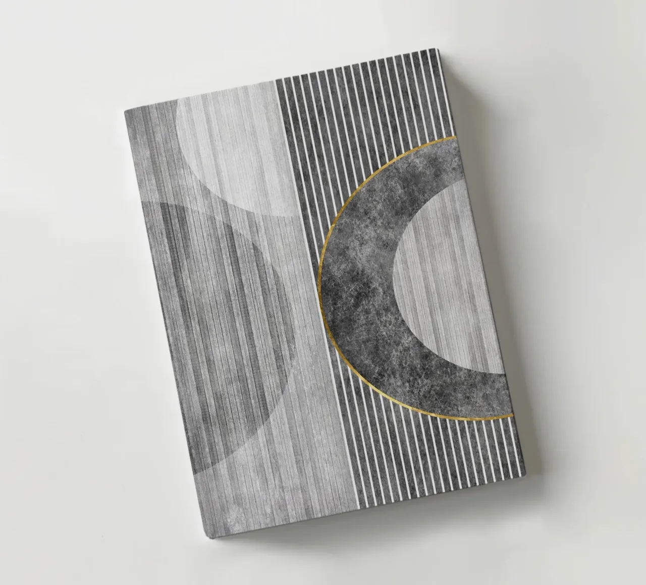 Semicircle and lines Notizbuch von vintageshop