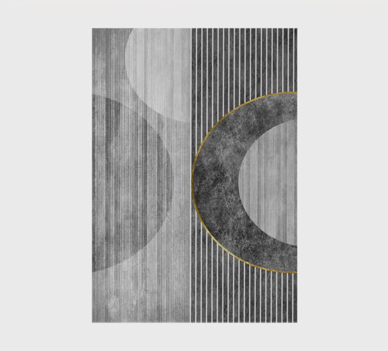 Semicircle and lines Notizbuch von vintageshop