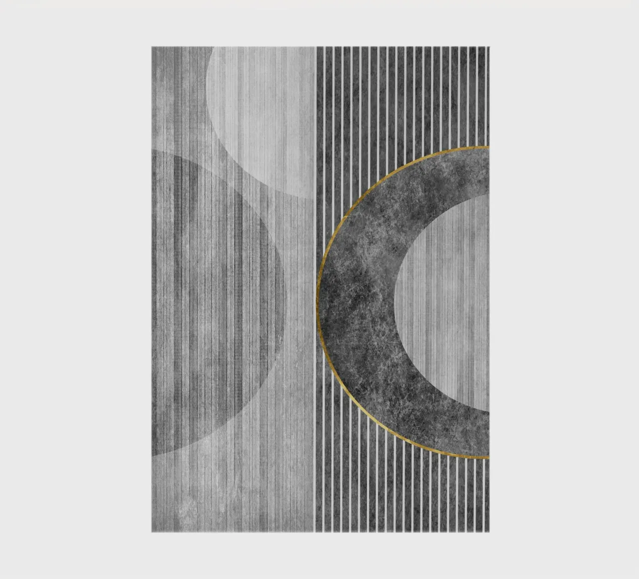 Semicircle and lines Notizbuch von vintageshop