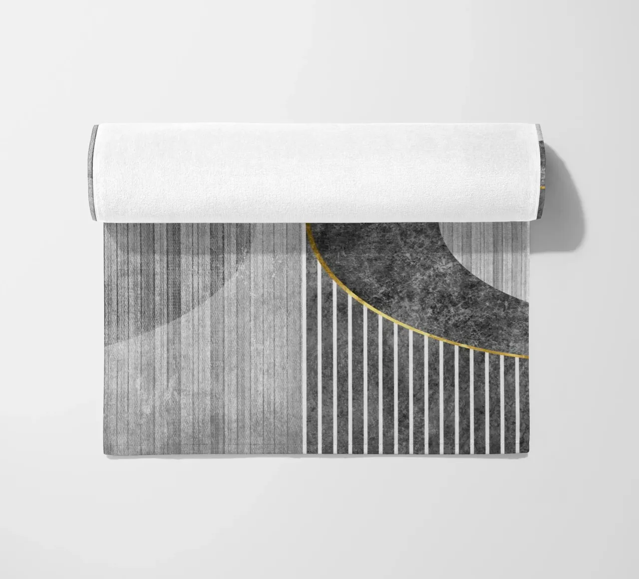 Semicircle and lines telo mare da vintageshop