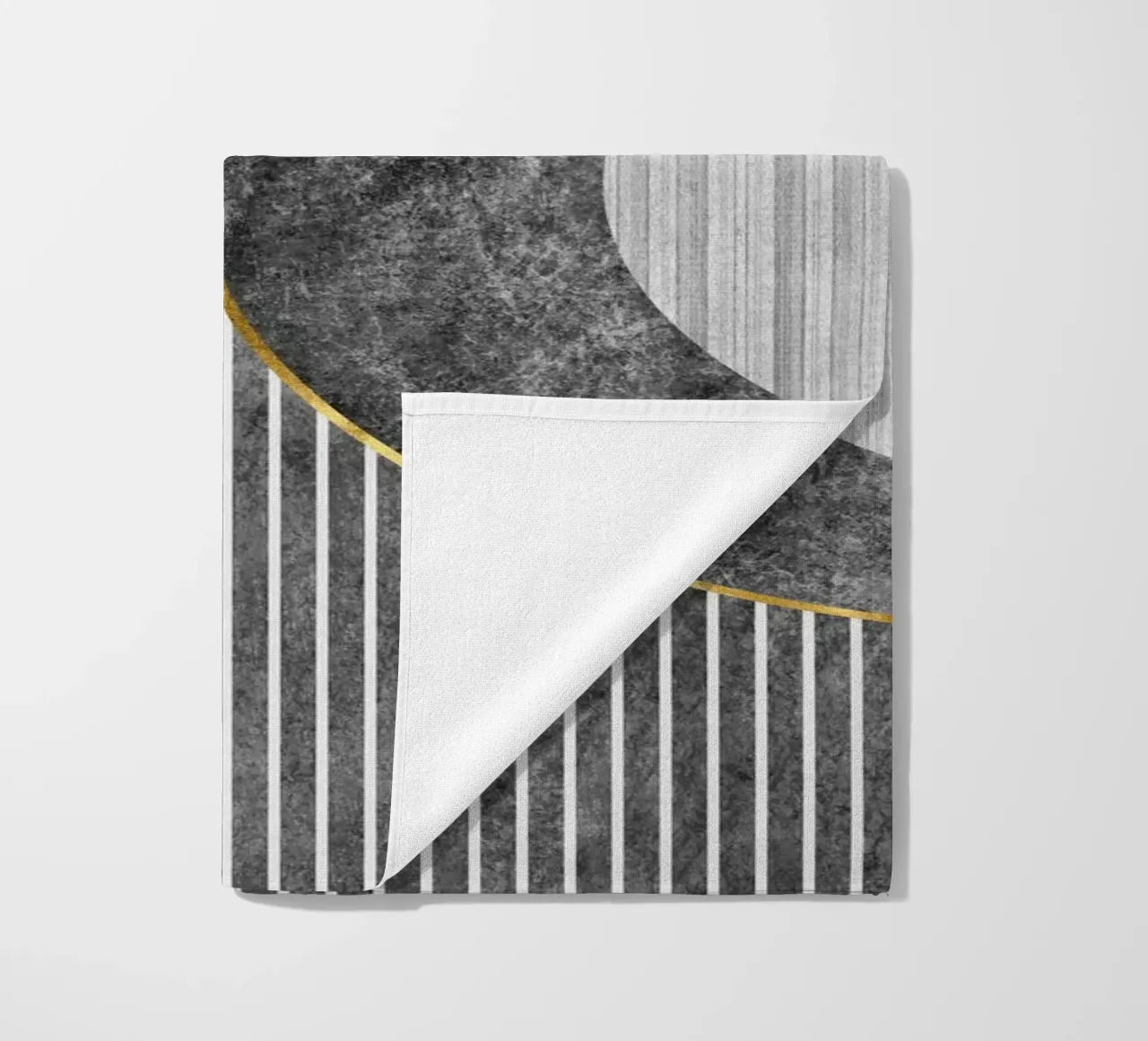 Semicircle and lines telo mare da vintageshop