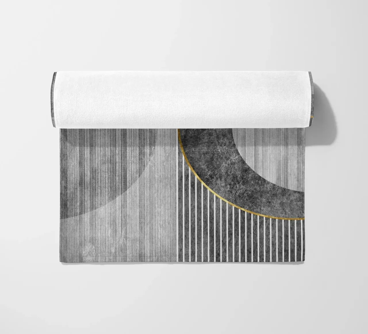 Semicircle and lines telo mare da vintageshop