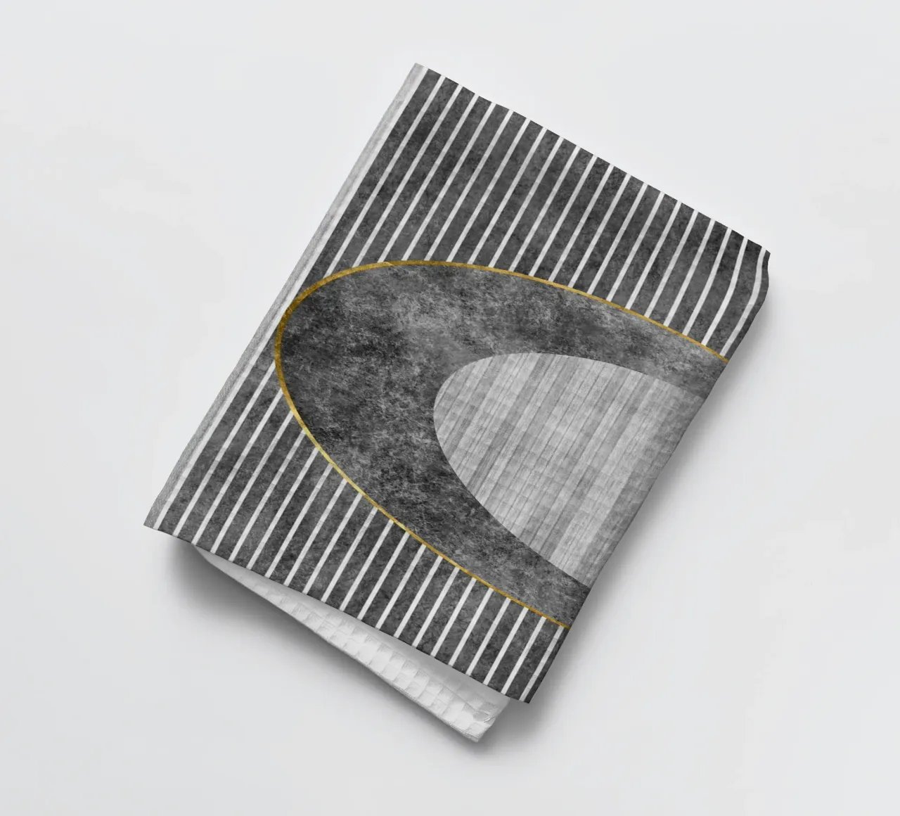 Semicircle and lines canovaccio da cucina da vintageshop