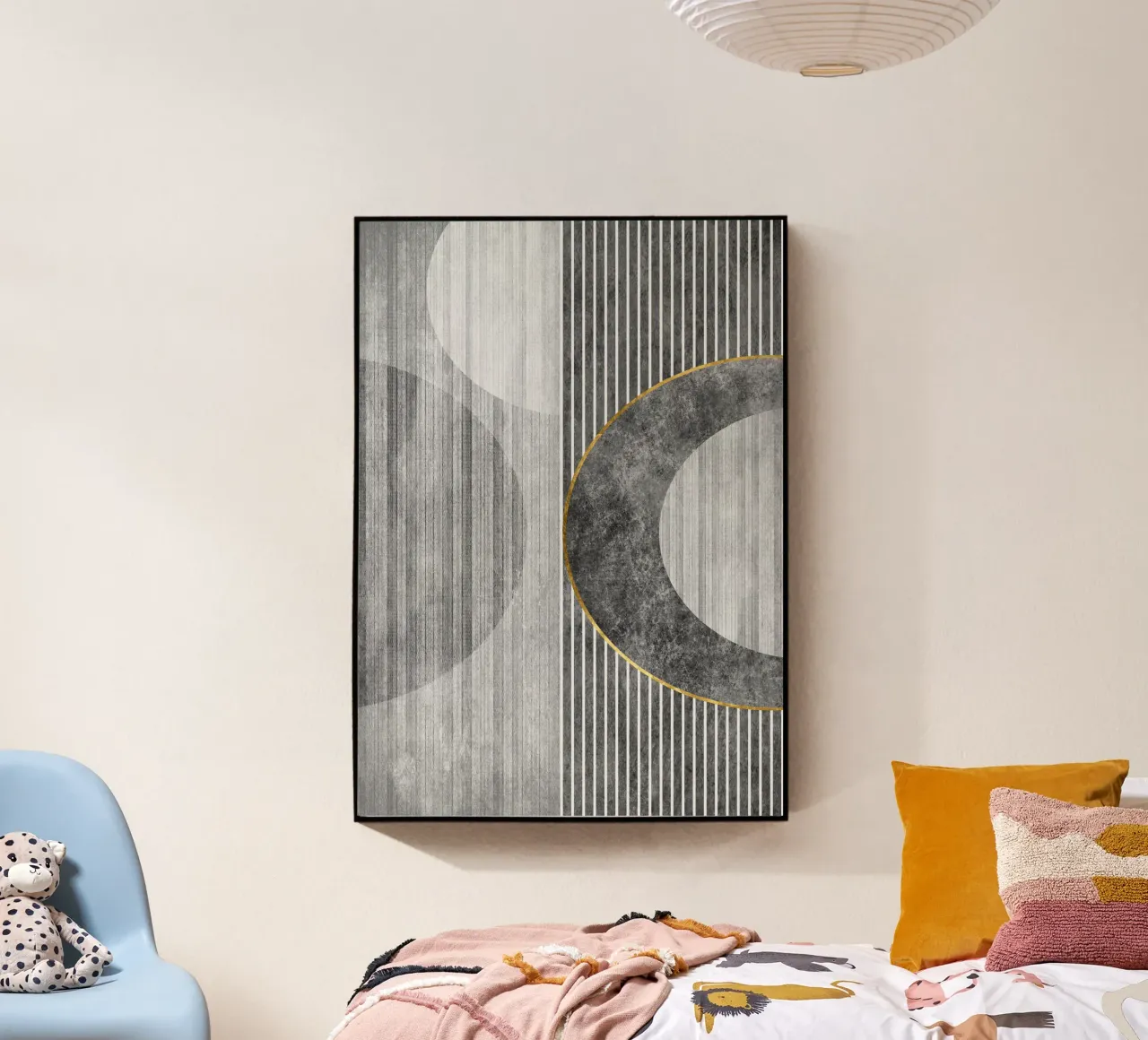 Semicircle and lines plexiglass da vintageshop