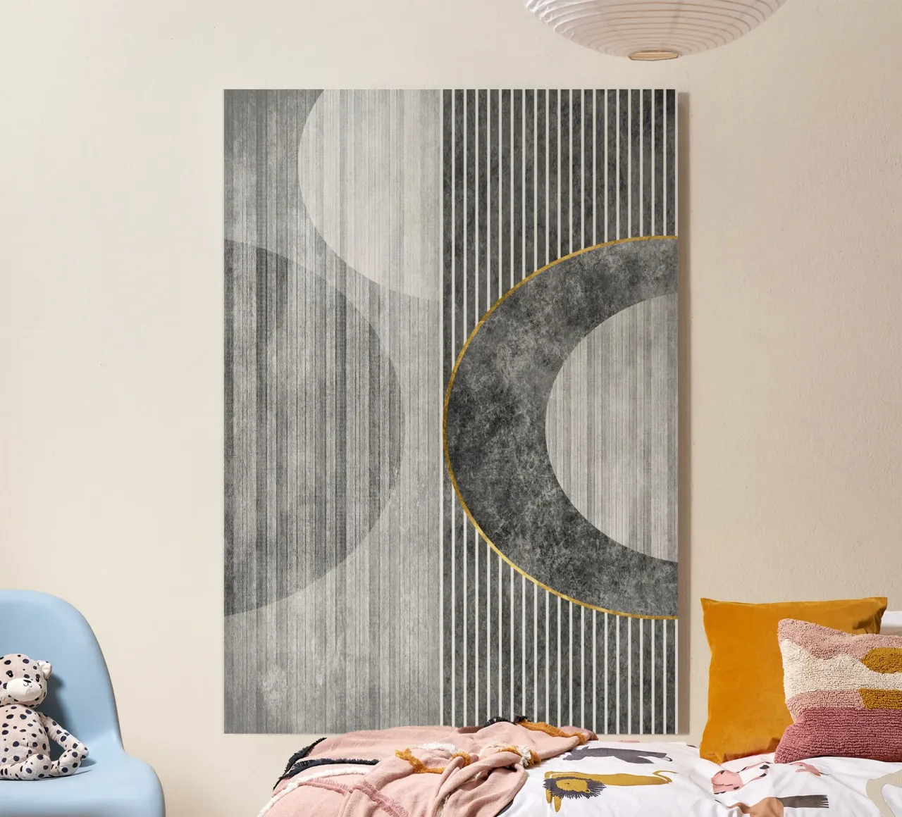 Semicircle and lines plexiglass da vintageshop