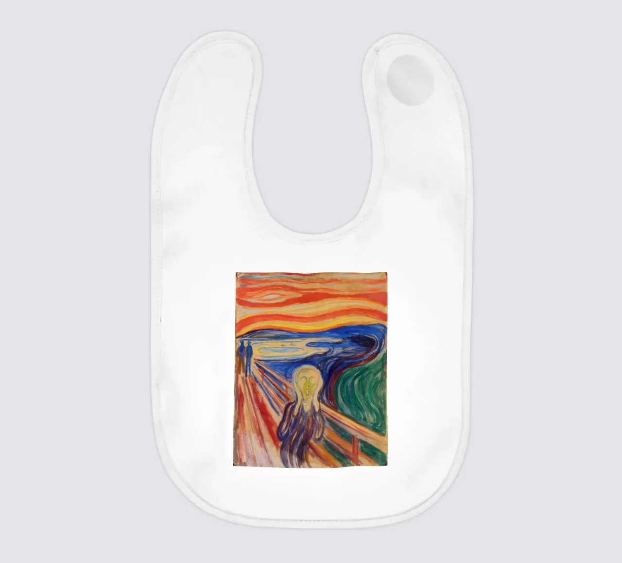L'urlo di Edvard Munch bavaglino da Art History