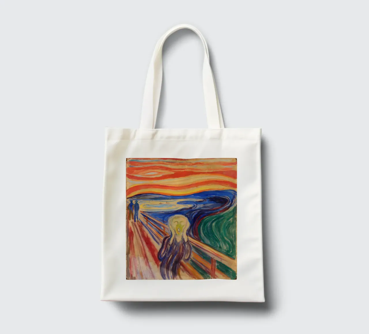 L'urlo di Edvard Munch borsa in juta da Art History