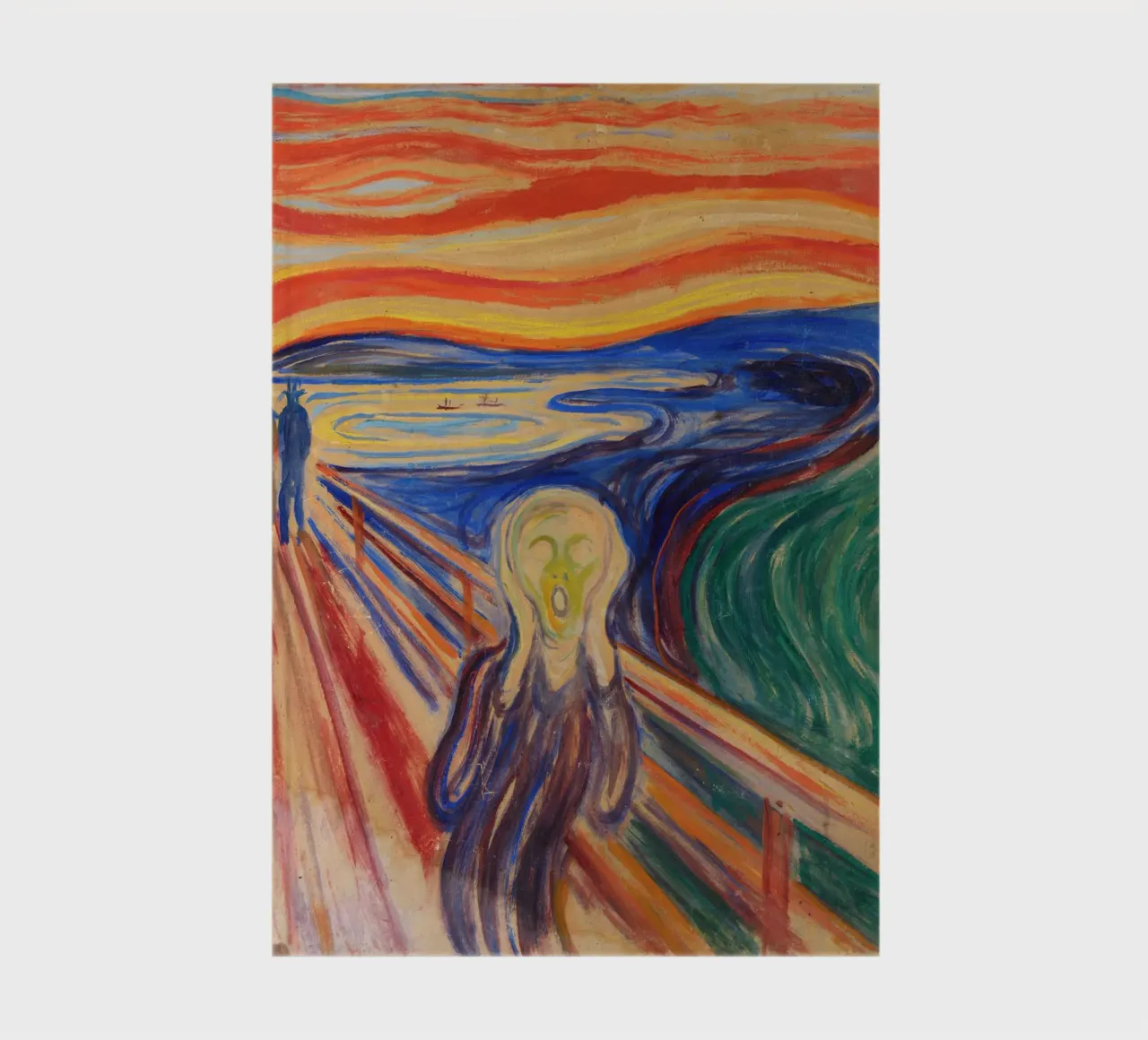 The Scream by Edvard Munch notebook by Art History