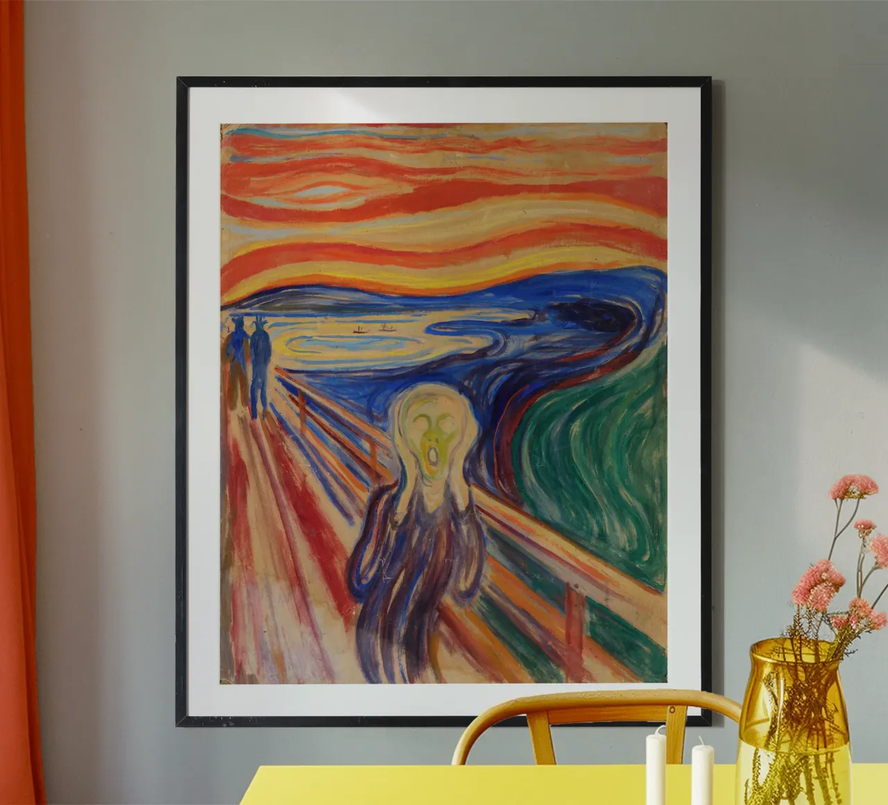 L'urlo di Edvard Munch carta hahnemühle da Art History