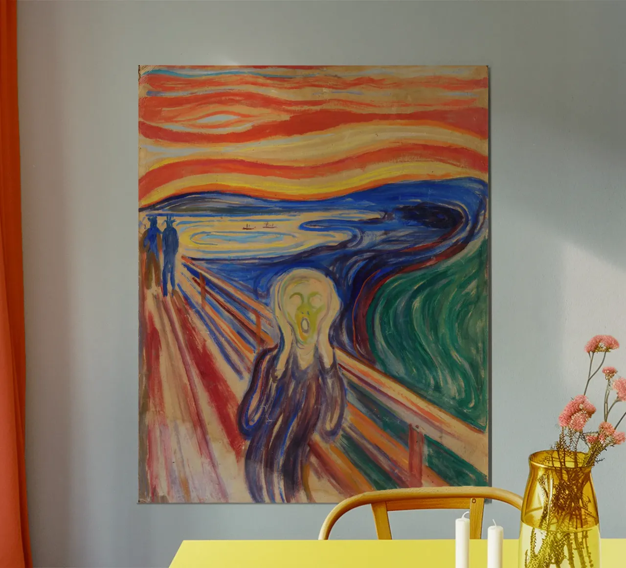 L'urlo di Edvard Munch carta hahnemühle da Art History