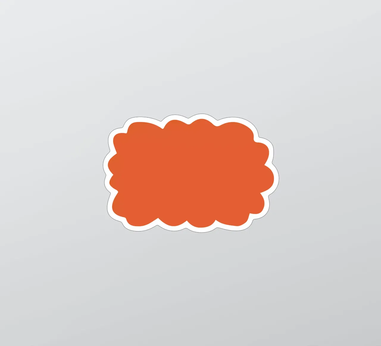 cloudy sticker van Sticker King