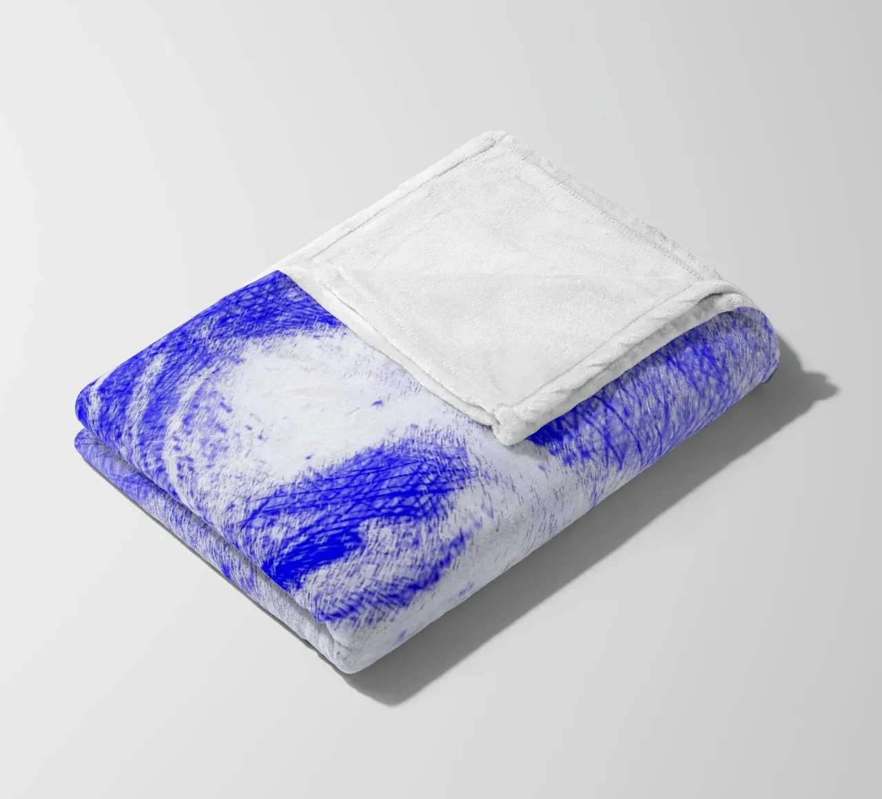 Schizzo di Kurt Cobain coperta in pile da Abasa Inaraya