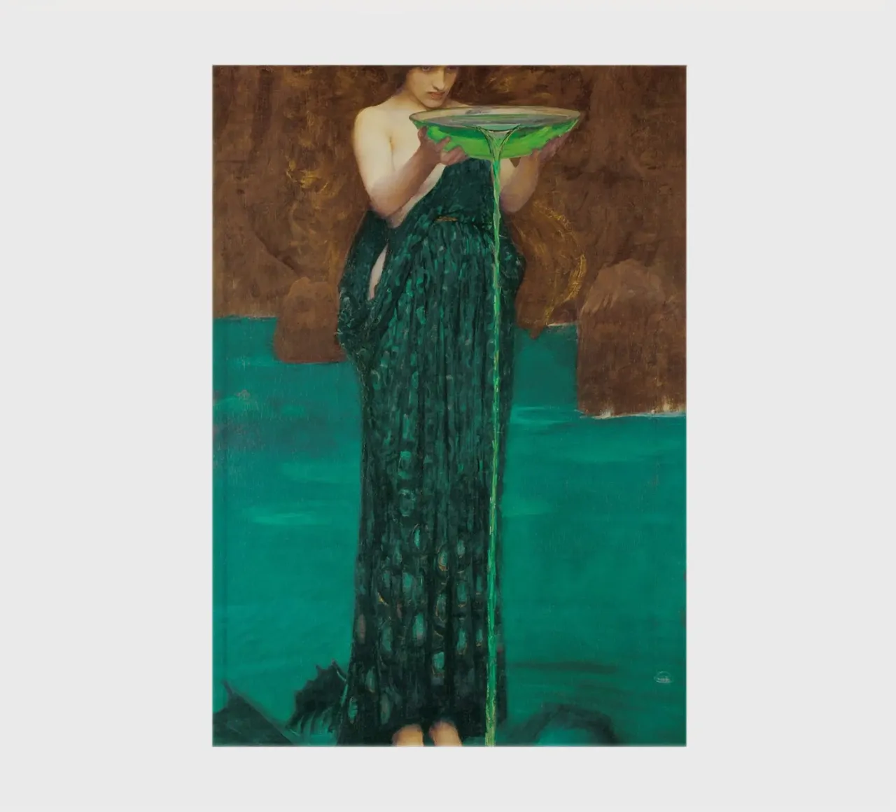 Circe Invidiosa by John William Waterhouse notebook by Art History