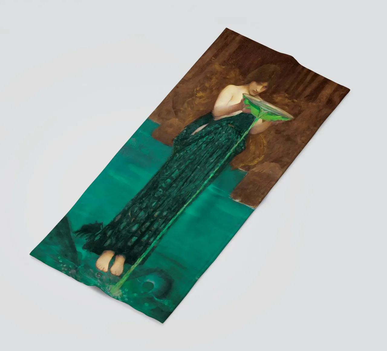 Circe Invidiosa di John William Waterhouse telo mare da Art History