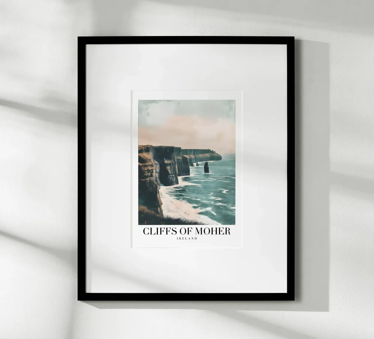 Cliffs of Moher Ierland - Kunstdruk van kustlandschap hahnemühle van homdeco