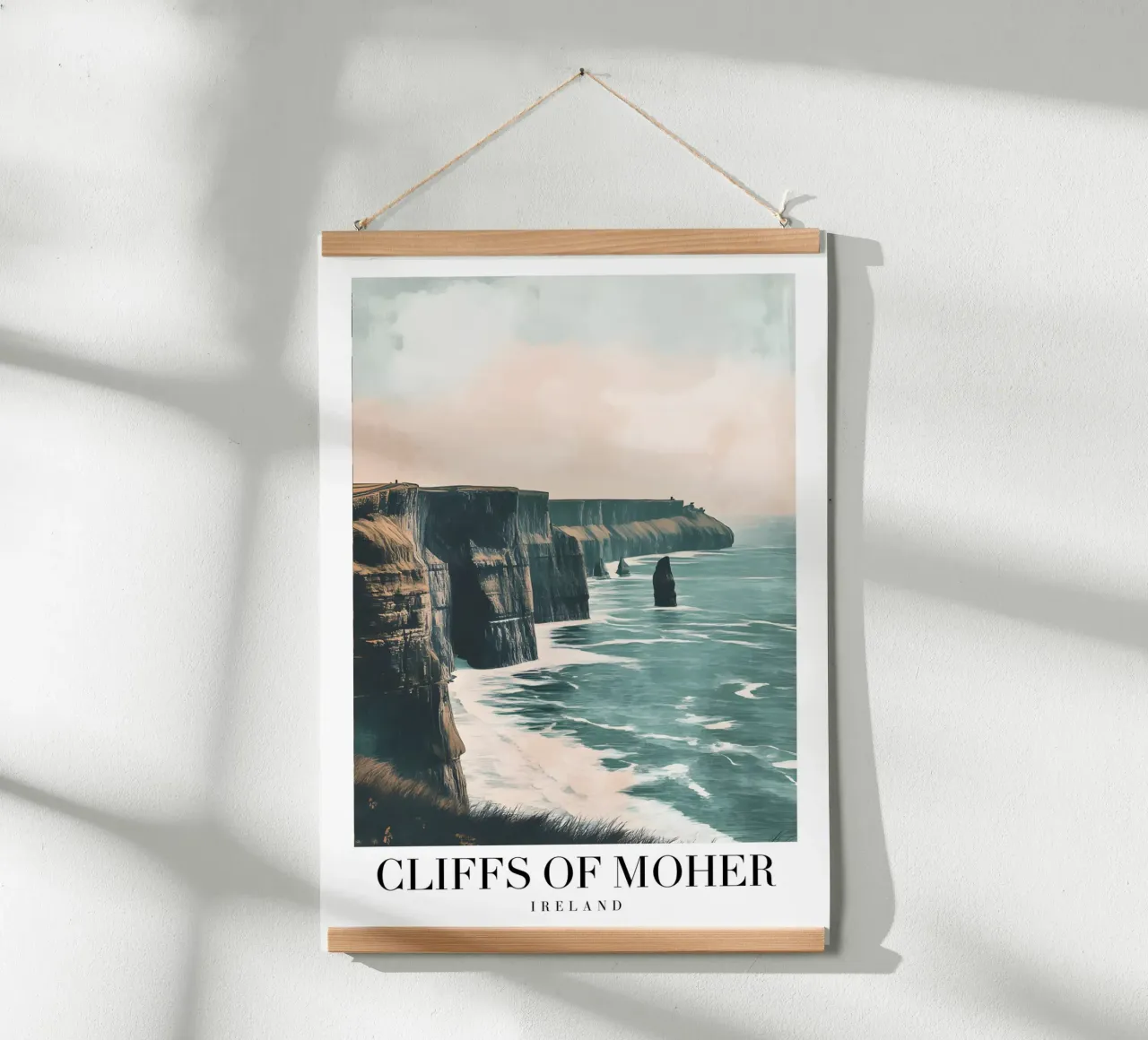 Cliffs of Moher Ierland - Kunstdruk van kustlandschap hahnemühle van homdeco