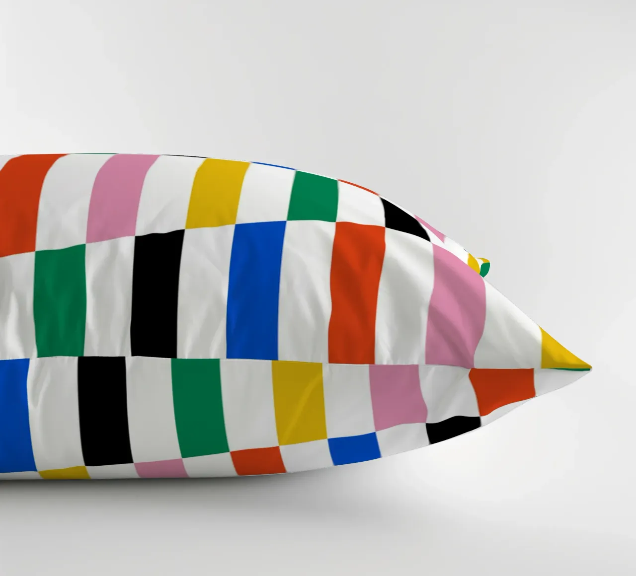 Modello di linea Bauhaus - Design grafico colorato cuscino da Studio Vibe