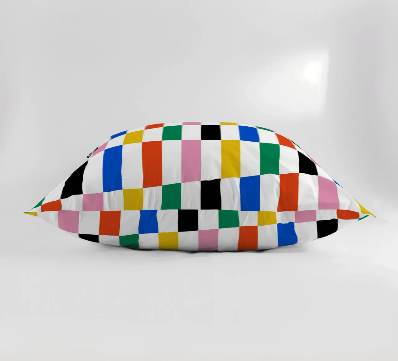 Modello di linea Bauhaus - Design grafico colorato cuscino da Studio Vibe